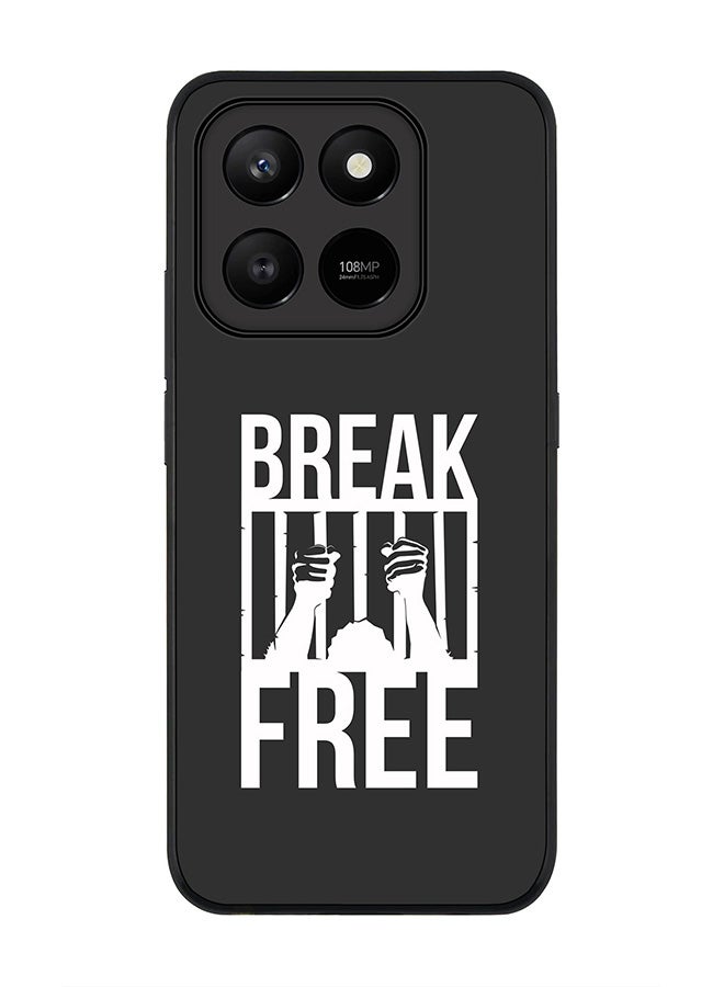 For Honor X7d 4G / X7d 5G / 400 Smart Case,Slim fit Camera Protection, Shockproof Thin Phone cover  - Break Free